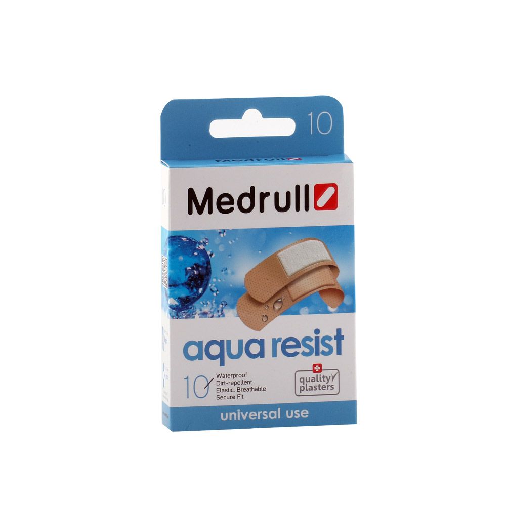 Medrull Aqua Resist Universal Waterproof Plaster 10's