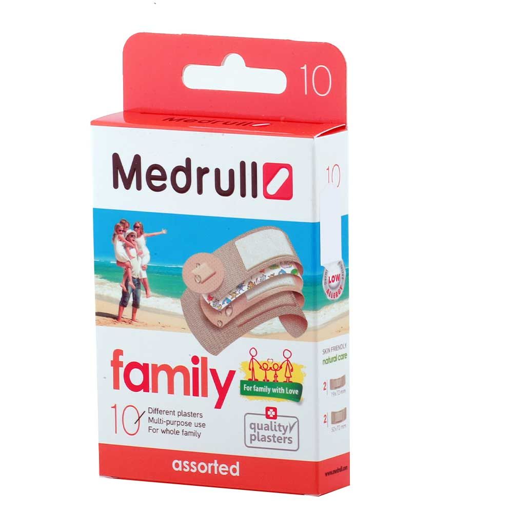 Medrull Family Plaster Assorted 10's