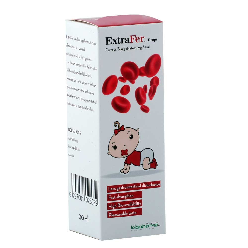ExtraFer 14 mg/0.5 mL Oral Drops 30 mL