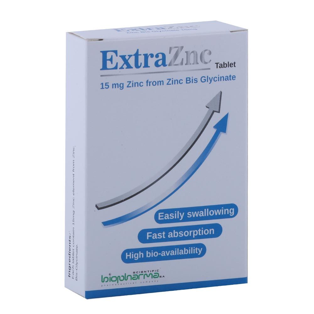 Extraznc 15 mg Tablet 30's