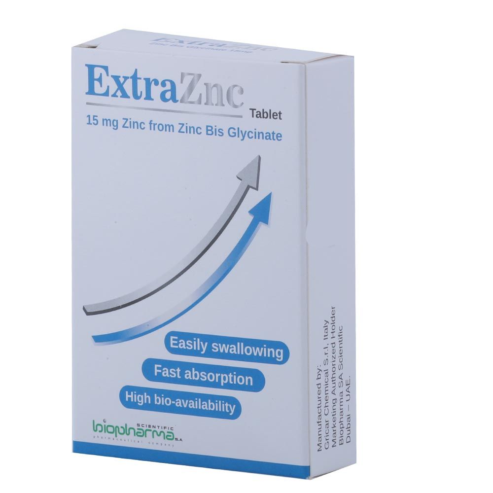 Extraznc 15 mg Tablet 30's