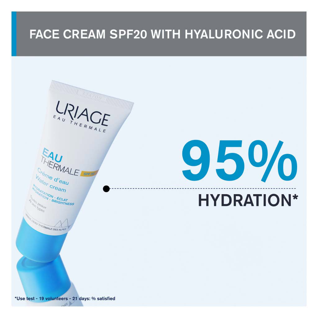 Uriage Eau Thermale SPF20 Light Water Cream For All Skin Types 40ml