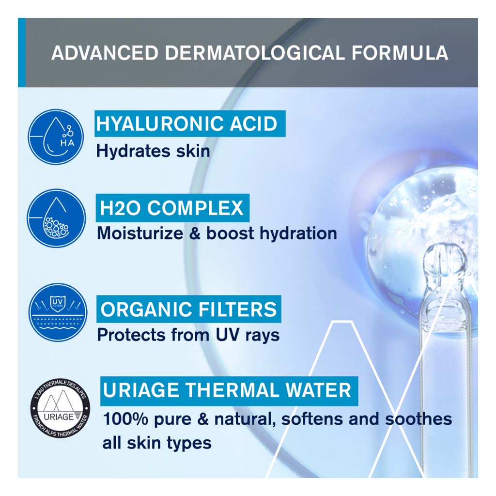 Uriage Eau Thermale SPF20 Light Water Cream For All Skin Types 40ml