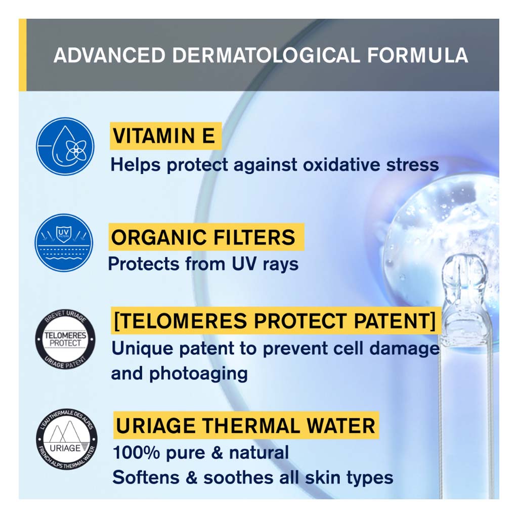 Uriage Bariesun SPF50+ Very High Protection Moisturizing Cream For All Skin Types 50ml