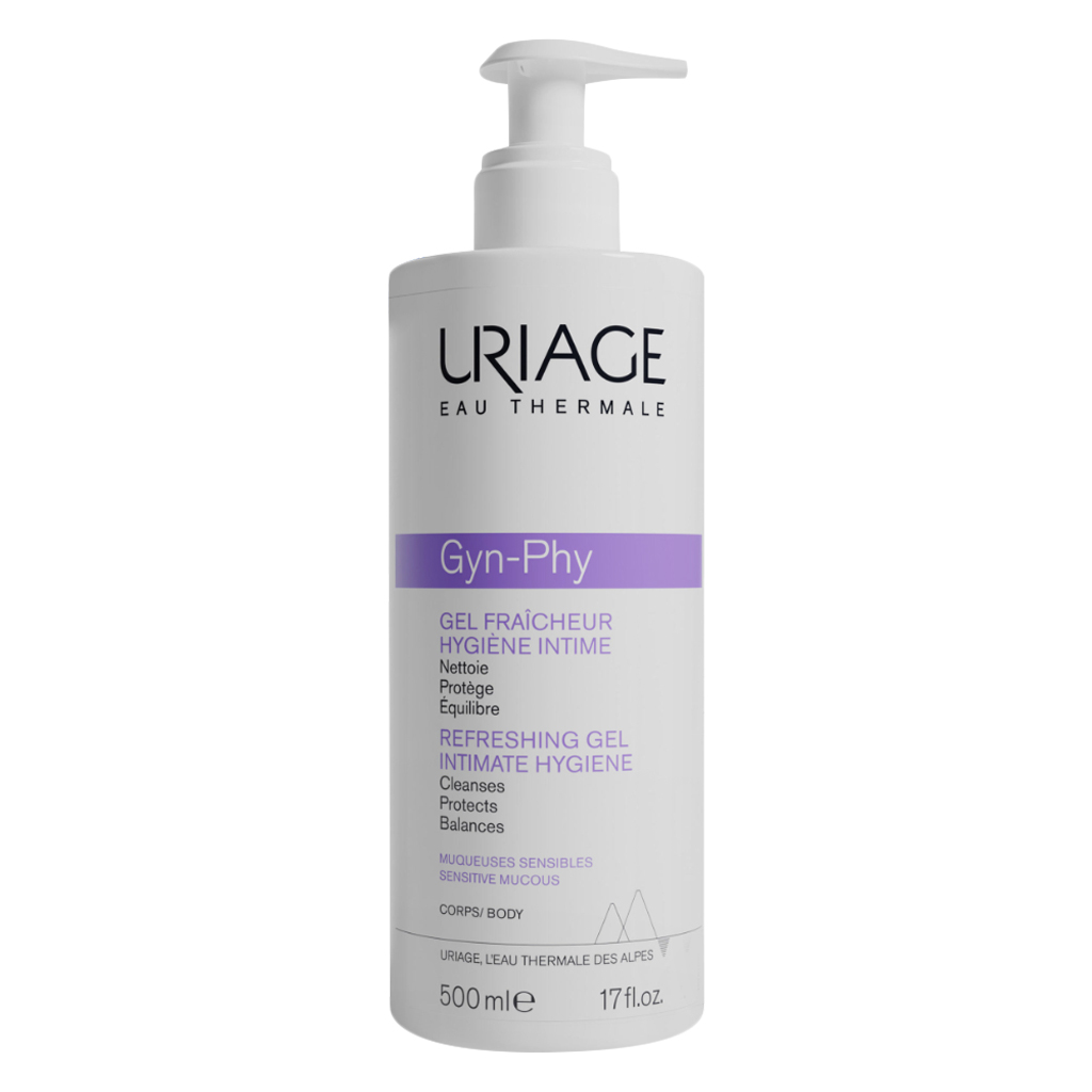 Uriage Gyn-Phy Refreshing Intimate Hygiene Protective Cleansing Gel 500ml