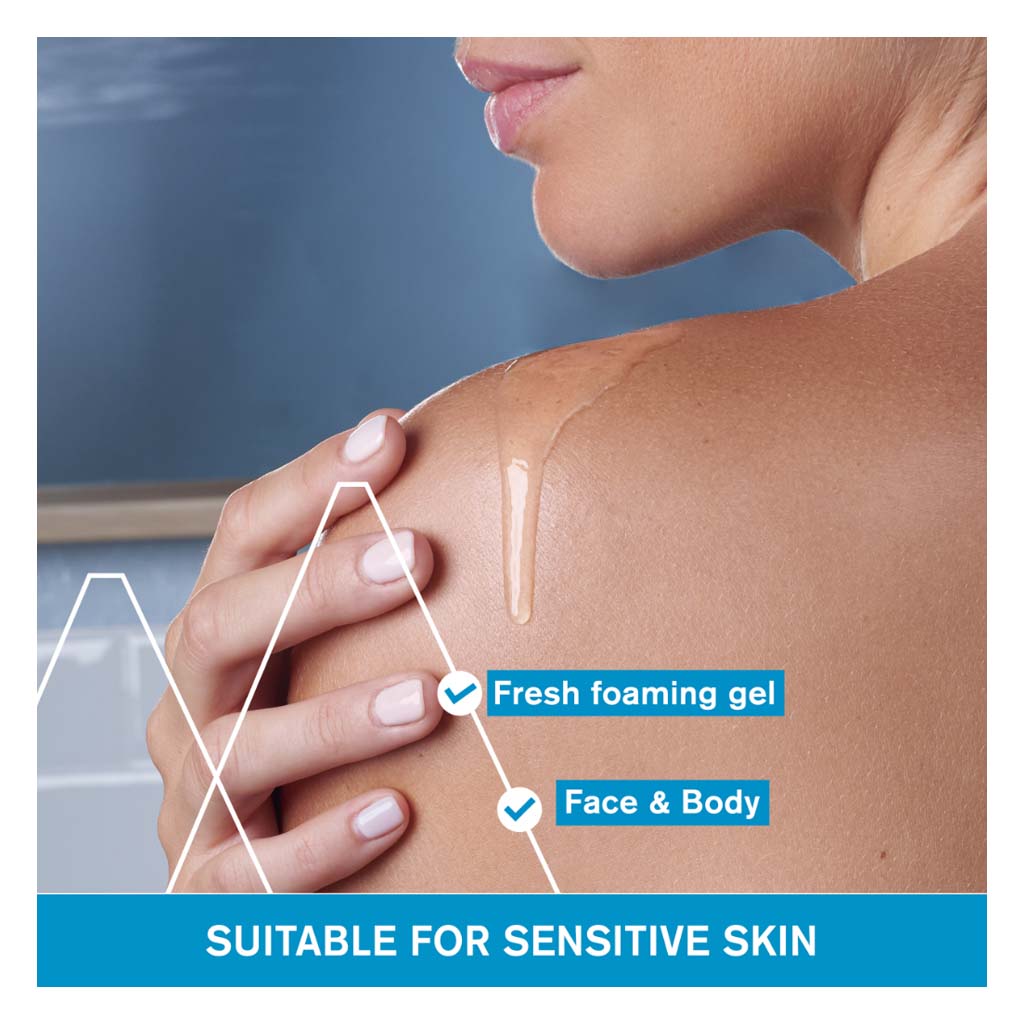 Uriage Extra-Rich Dermatological Cleansing Gel For Face & Body 500ml