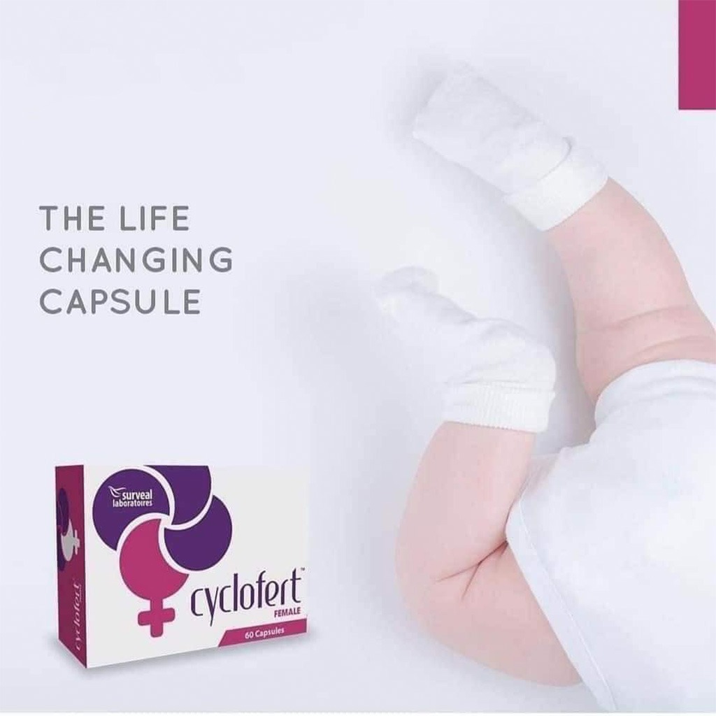 Cyclofert Female Capsule 60's