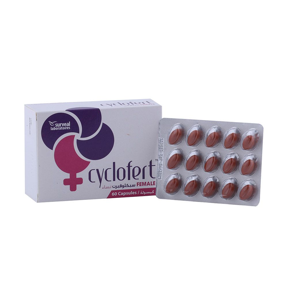 Cyclofert Female Capsule 60's