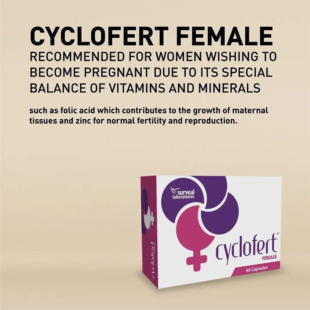 Cyclofert Female Capsule 60's