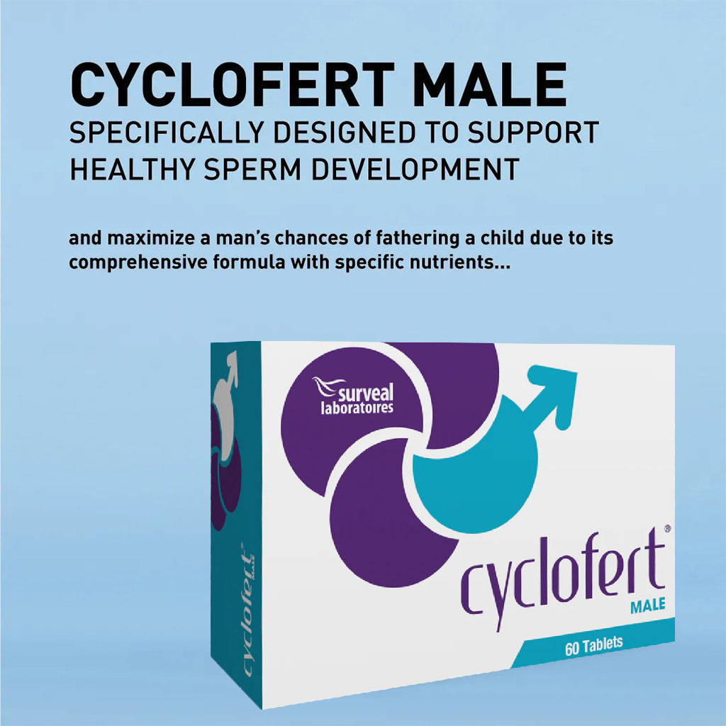Cyclofert Male Tablet 60's