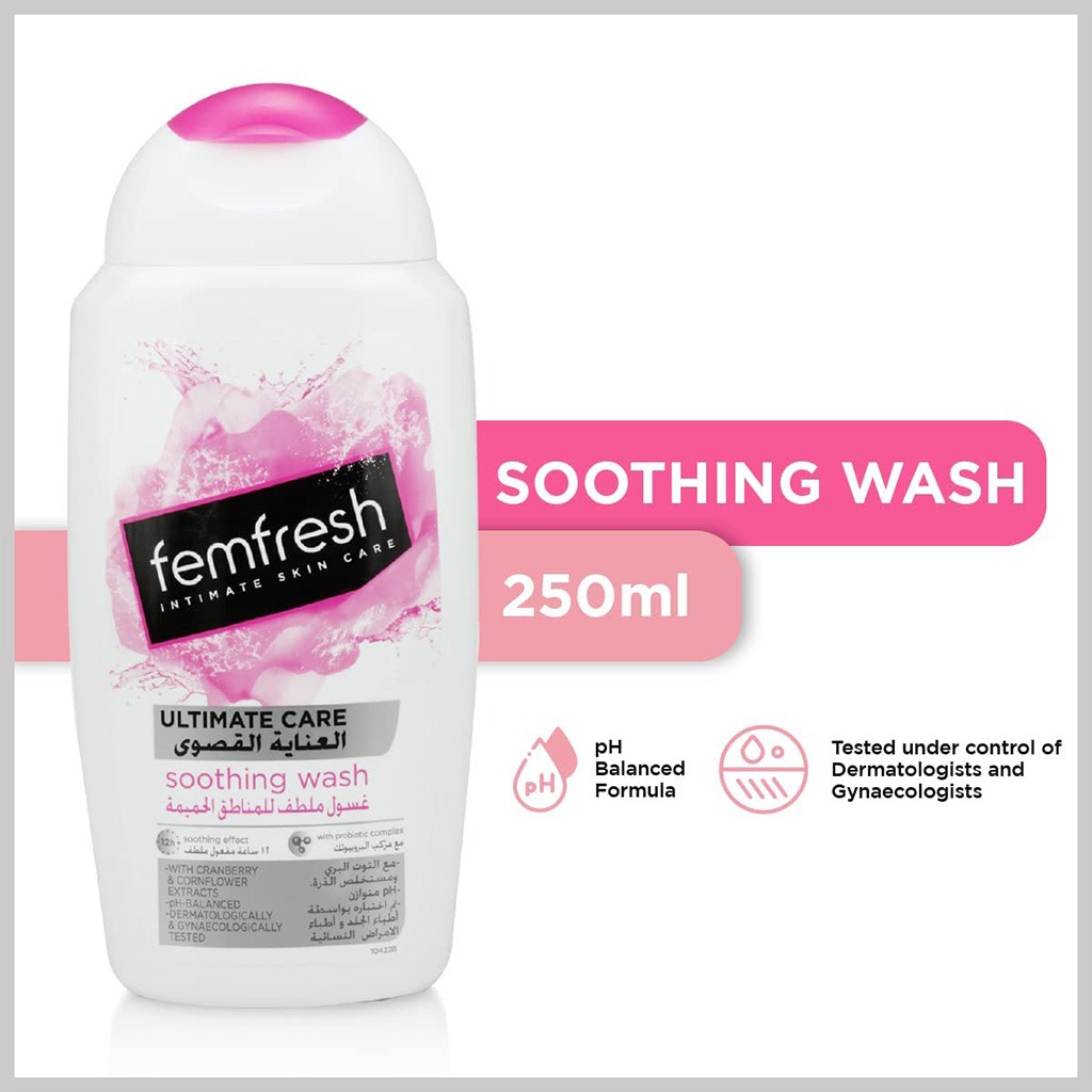 Femfresh Ultimate Care Soothing Intimate Skin Care Wash 250 mL