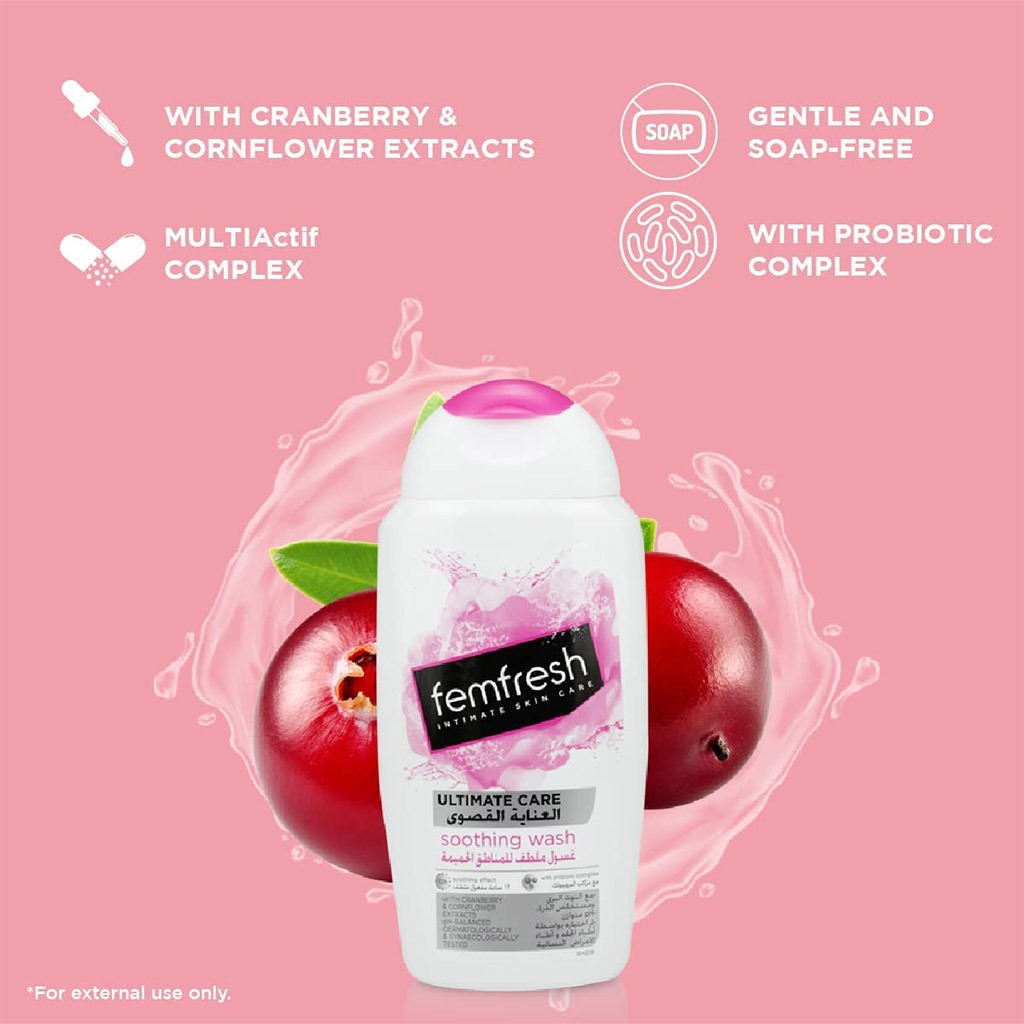 Femfresh Ultimate Care Soothing Intimate Skin Care Wash 250 mL