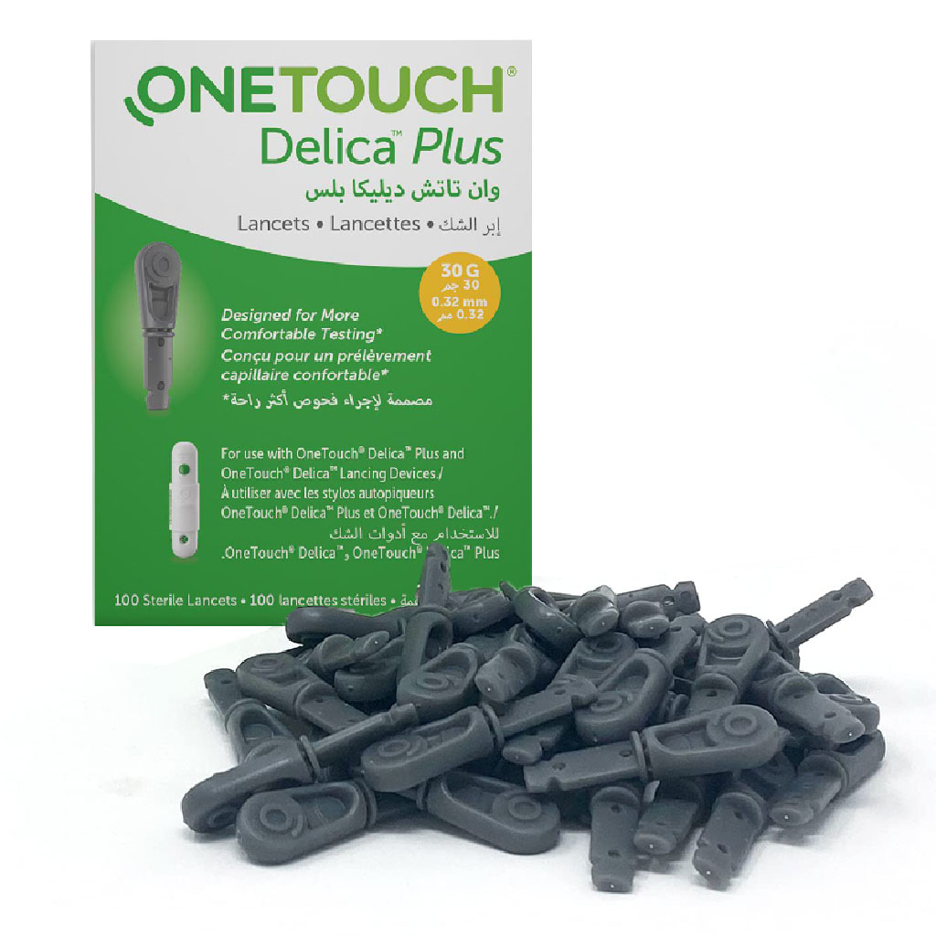 OneTouch® Delica® Plus Lancets 100's