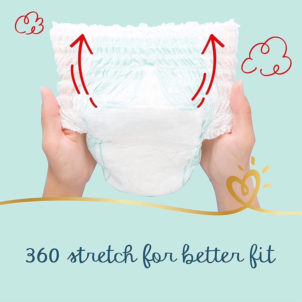 Pampers Premium Care Baby Diaper Pants, Size 3, 6-11Kg, Pack of 56's