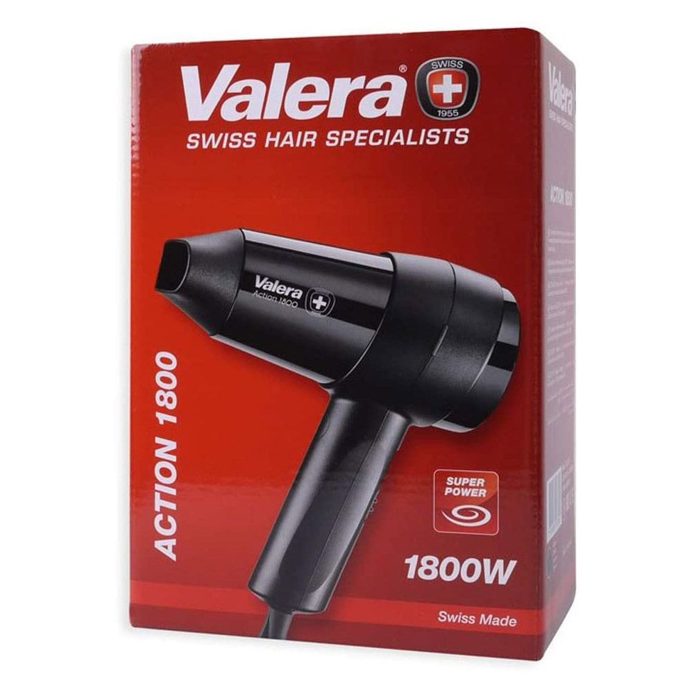 Valera Action 1800W Hair Dryer Black 542.08