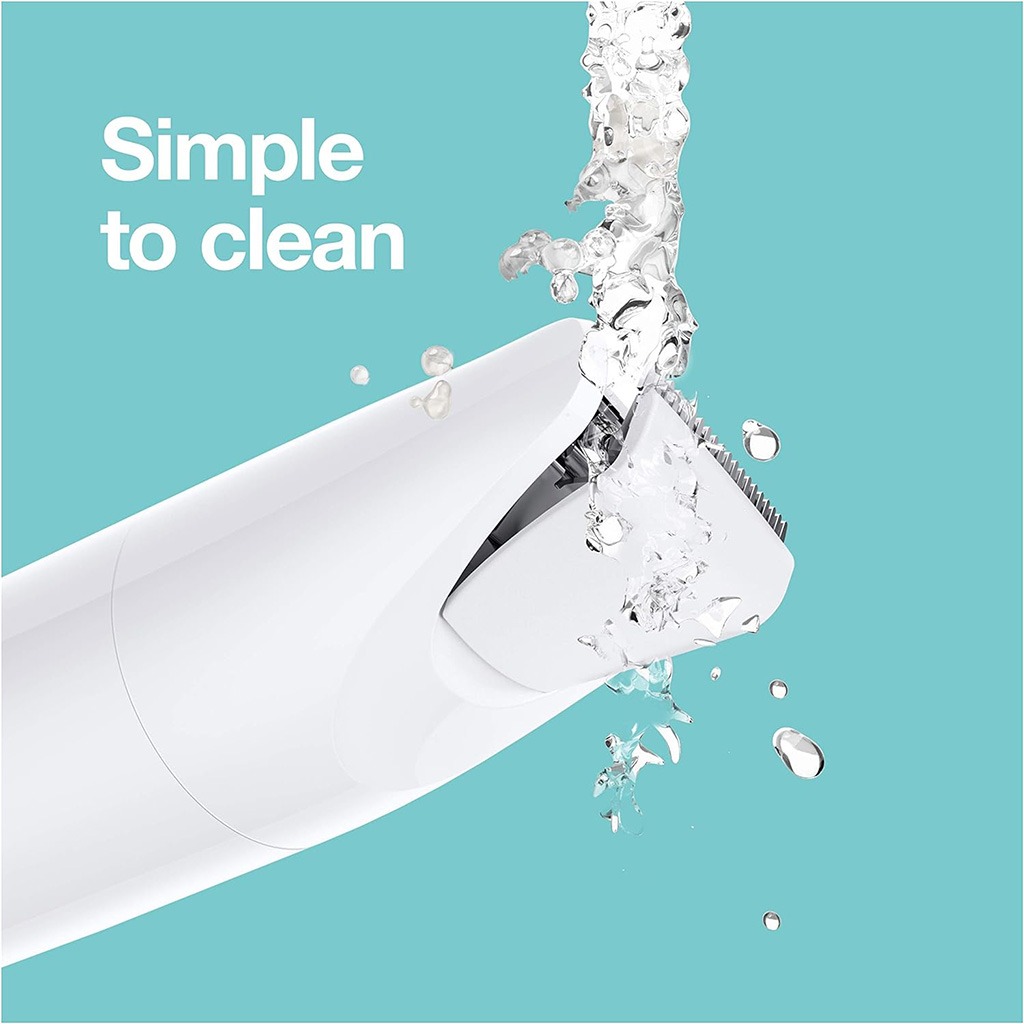 Braun Hello Body Goodbye Hair Mini Trimmer White BS1000