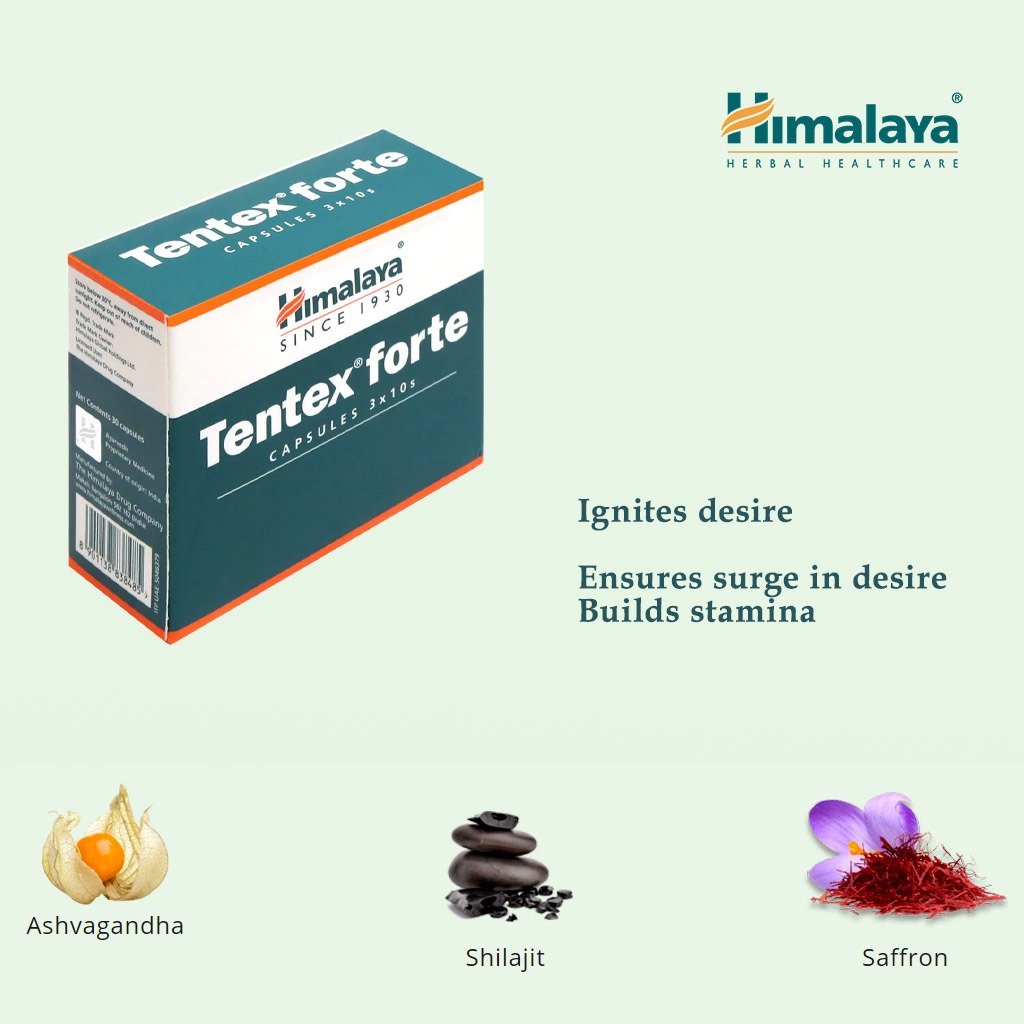 Himalaya Tentex Forte Capsules 30's