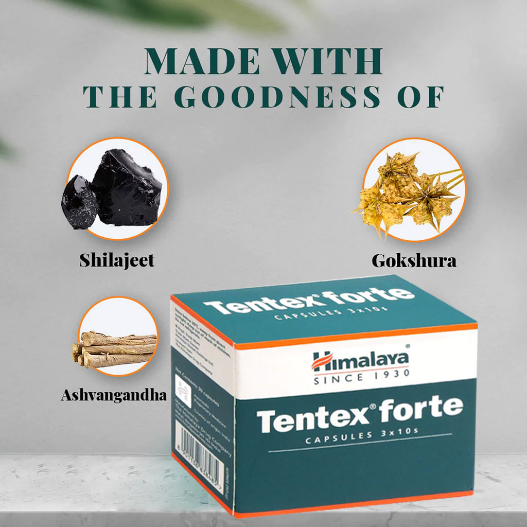 Himalaya Tentex Forte Capsules 30's