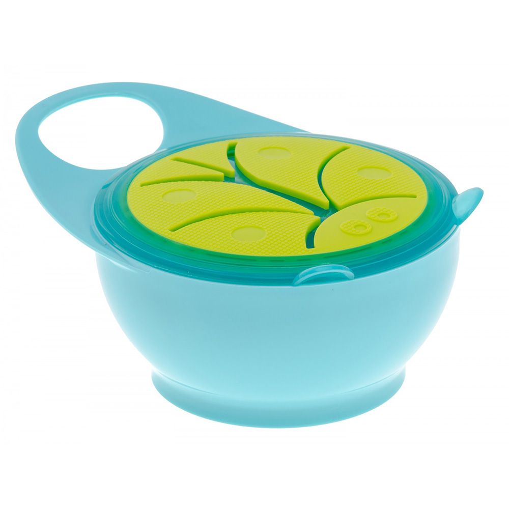 Brother Max Snack Pot Bowl 9+ Months Blue-Green 1's BM307BG