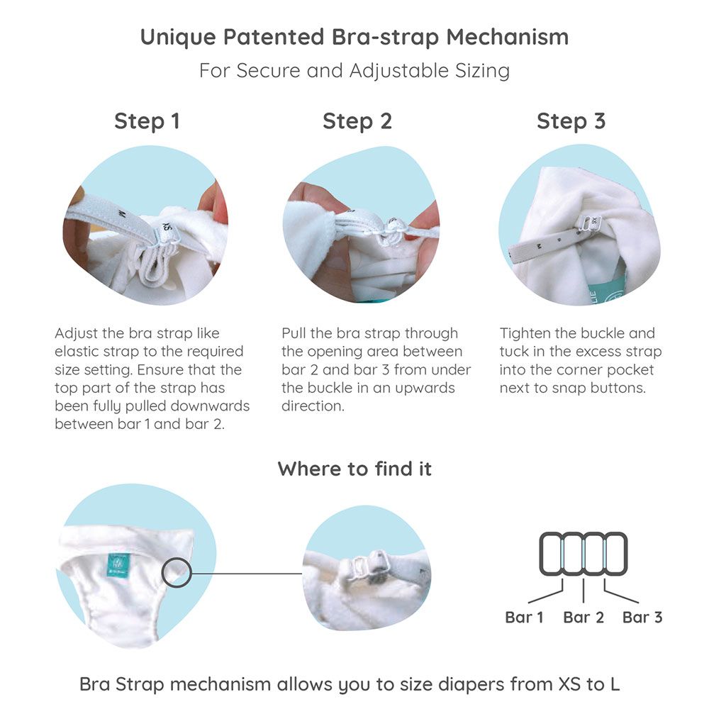 Charlie Banana Multi Purpose Wet Bag Gone Safari 1's 888335