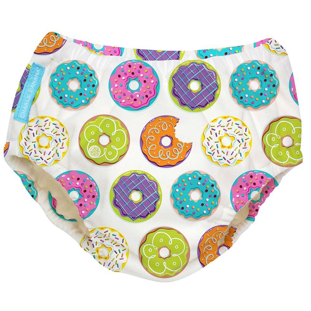 Charlie Banana Reusable Swim Diaper Delicious Donuts Large 1's 888942