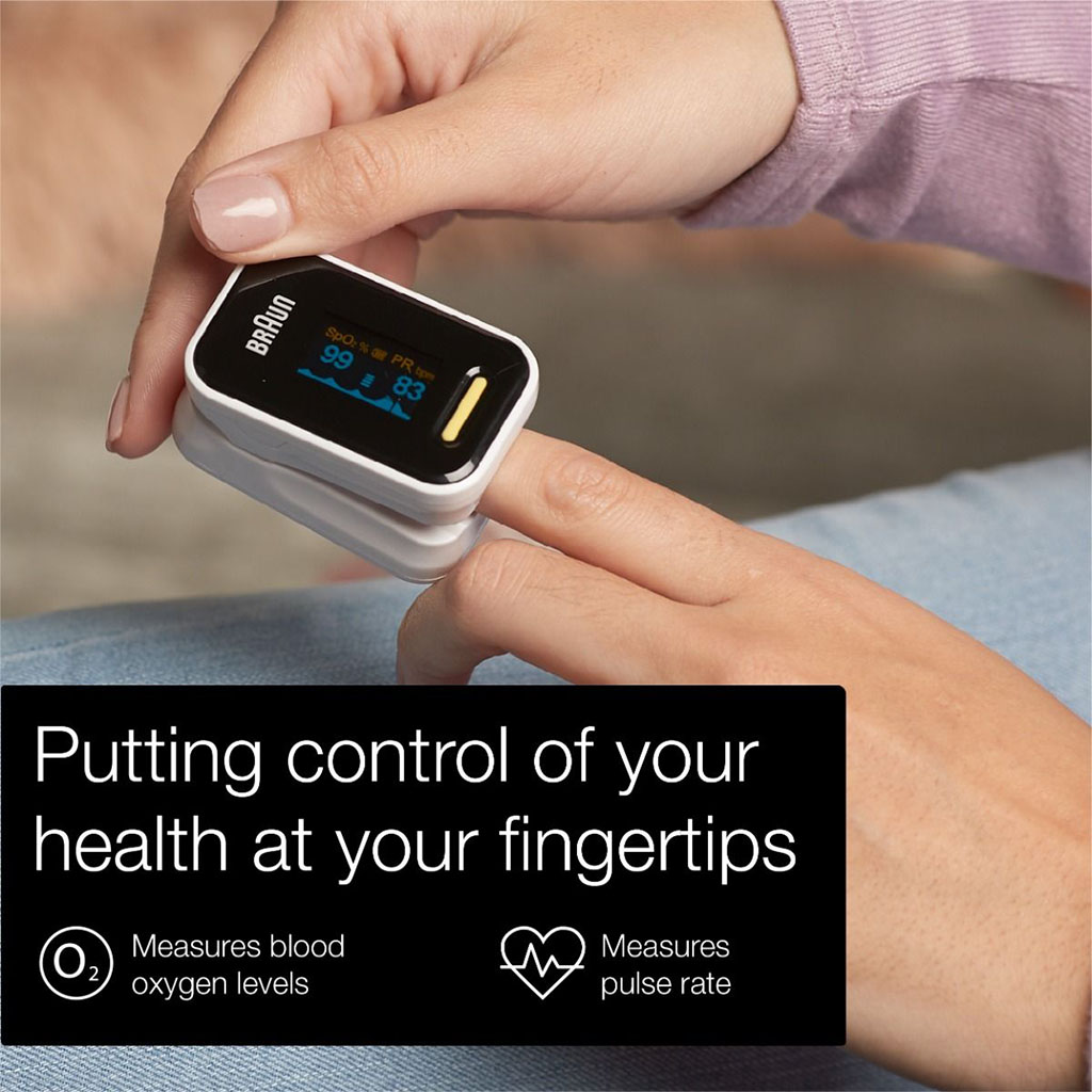 Braun Fingertip Pulse Oximeter YK81CEU