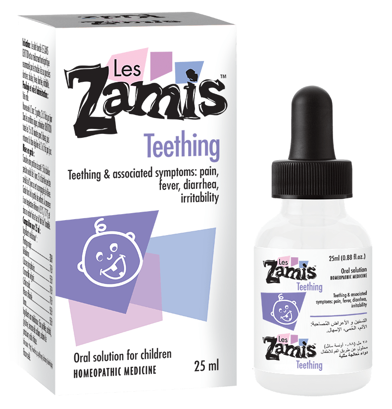 Les Zamis Teething Oral Drops 25 mL