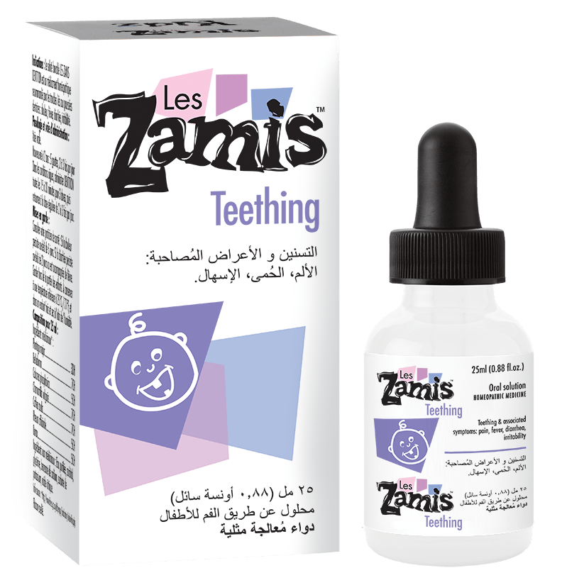 Les Zamis Teething Oral Drops 25 mL