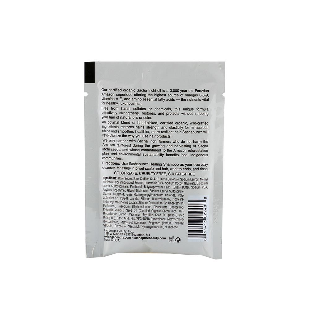 Sashapure Healing Shampoo 52 mL Sachet 1's