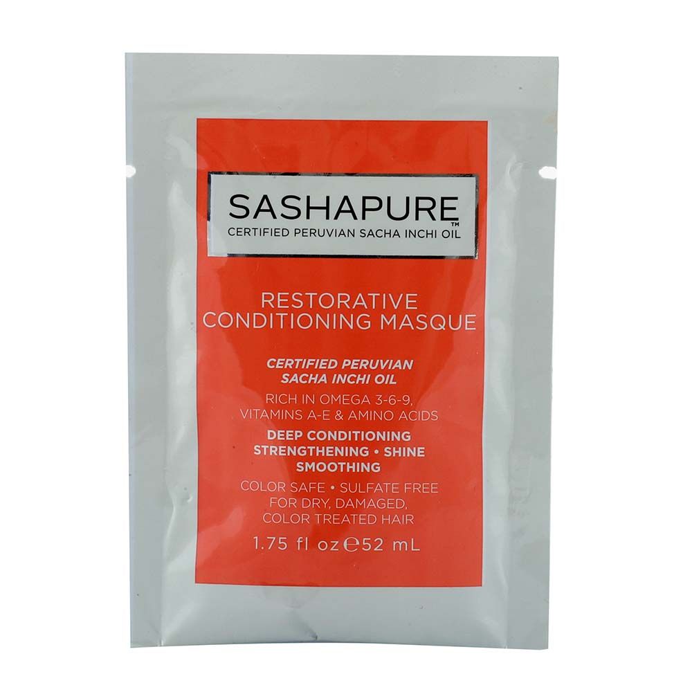 Sashapure Restorative Conditioning Masque Sachet 52 mL 1's
