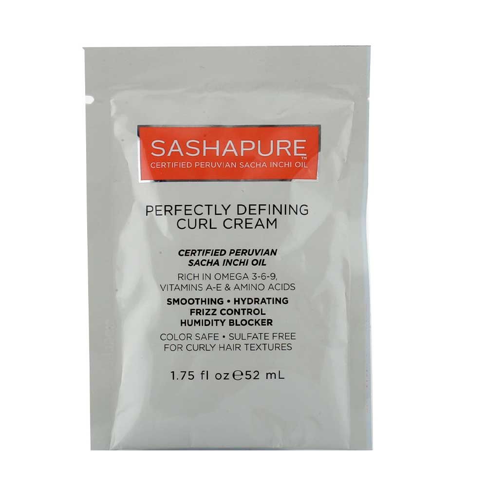 Sashapure Perfectly Defining Curl Cream Sachet 52 mL 1's