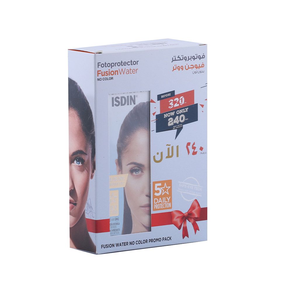 Isdin Fotoprotector Fusion Water SPF50 50 mL 1+1 PROMO PACK