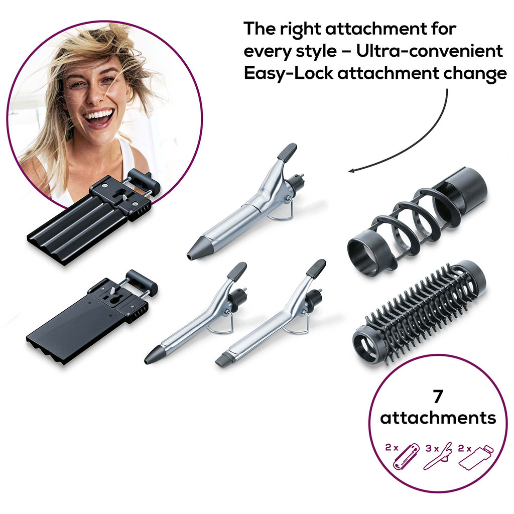 Beurer FS50 Facial Sauna + Beurer HT60 StylePro Hair Styler Promo Pack