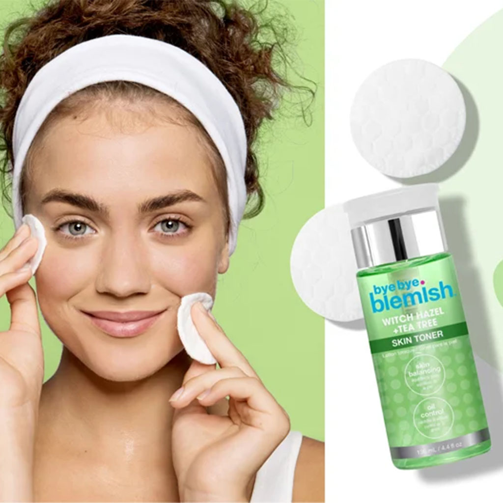 Bye Bye Blemish Witch Hazel + Tea Tree Skin Balancing Toner 130ml