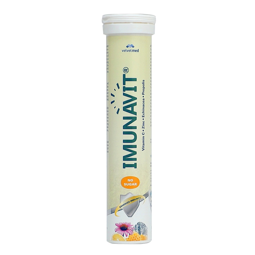 Imunavit Effervescent Sugar Free Tablets 20's