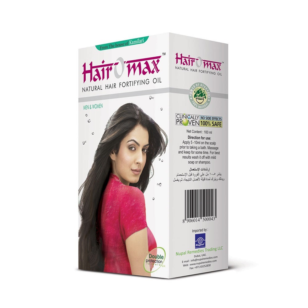 Nupal HairOmax Natural Hair Fortifying Oil 100 mL