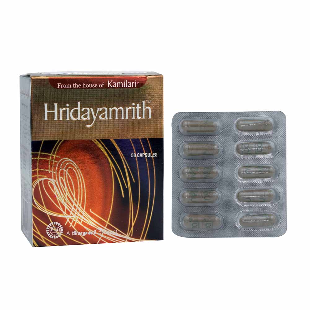 Nupal Hridayamrith Premium Health Supplement Capsules 50's