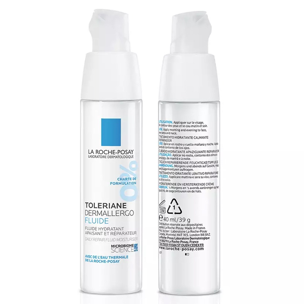 La Roche-Posay Toleriane Dermallergo Fluide Face Moisturizer For Sensitive Skin 40ml