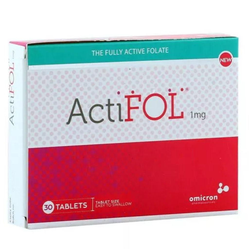 Actifol 1 mg Tablets 30's