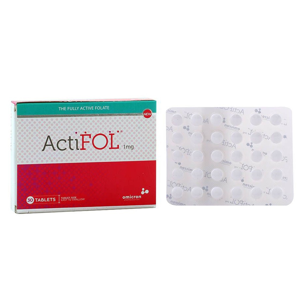 Actifol 1 mg Tablets 30's