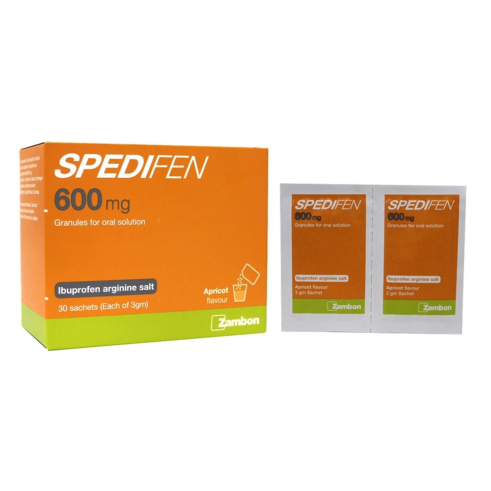 Spedifen 600 mg Granules Sachet 3 g 30's