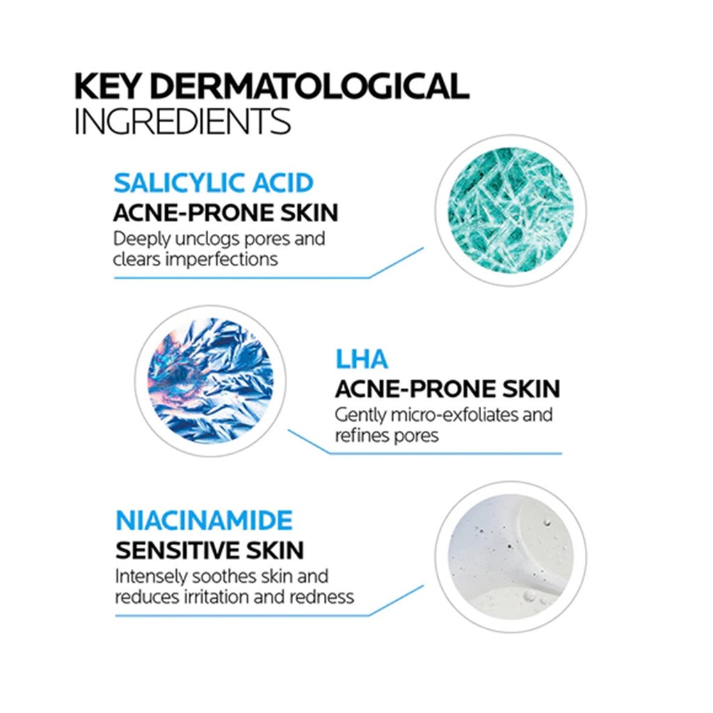 La Roche-Posay Effaclar Micro-Peeling Cleansing Gel With Salicylic Acid For Oily Skin 200ml