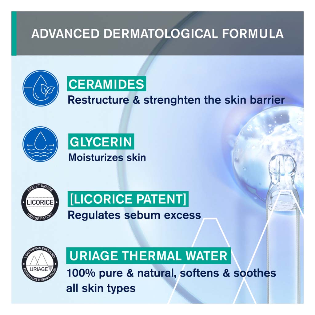 Uriage Hyseac Hydra Restructuring Oil-Free Skincare Cream For Dry Skin 40ml