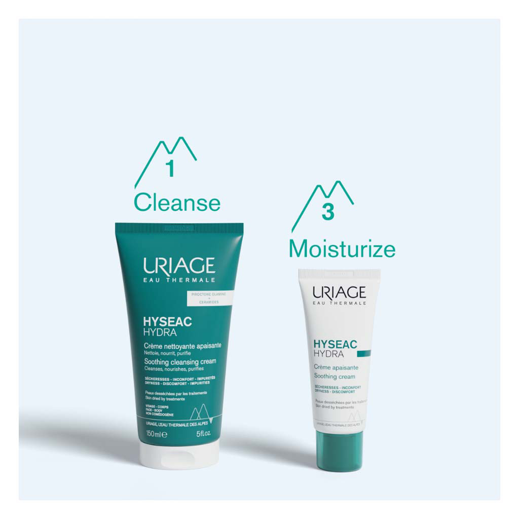 Uriage Hyseac Hydra Restructuring Oil-Free Skincare Cream For Dry Skin 40ml