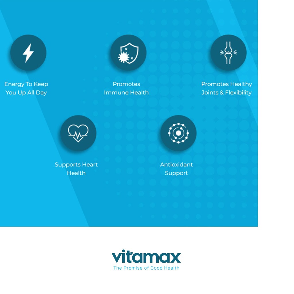 Vitamax Immune Support Tablets With Echinacea, Elderberry & Goldenseal, Pack of 60's