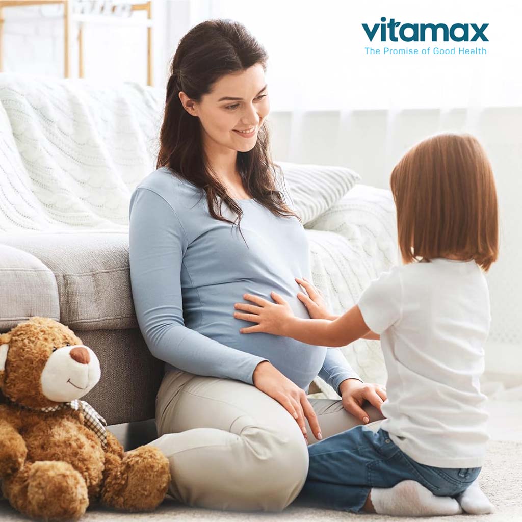 Vitamax Prenatal Essentials One Daily Tablets With Folic Acid, Iron & Vitamin D For Healthy Mother & Baby, Pack of 30's