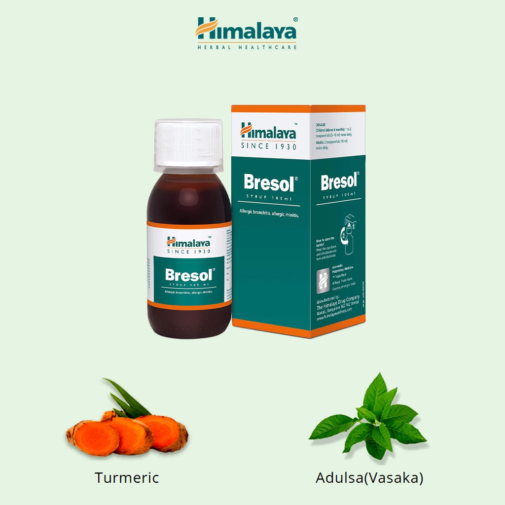 Himalaya Bresol Syrup 100 mL