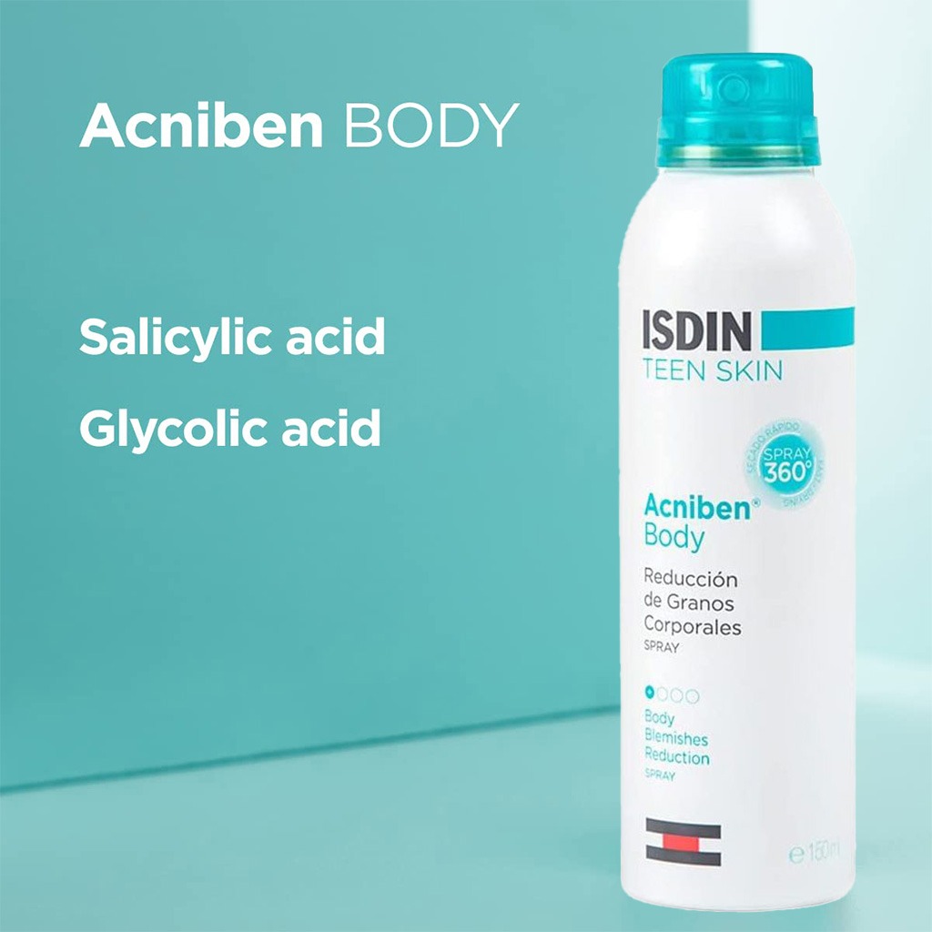 Isdin Teen Skin Acniben Body Spray 150 mL