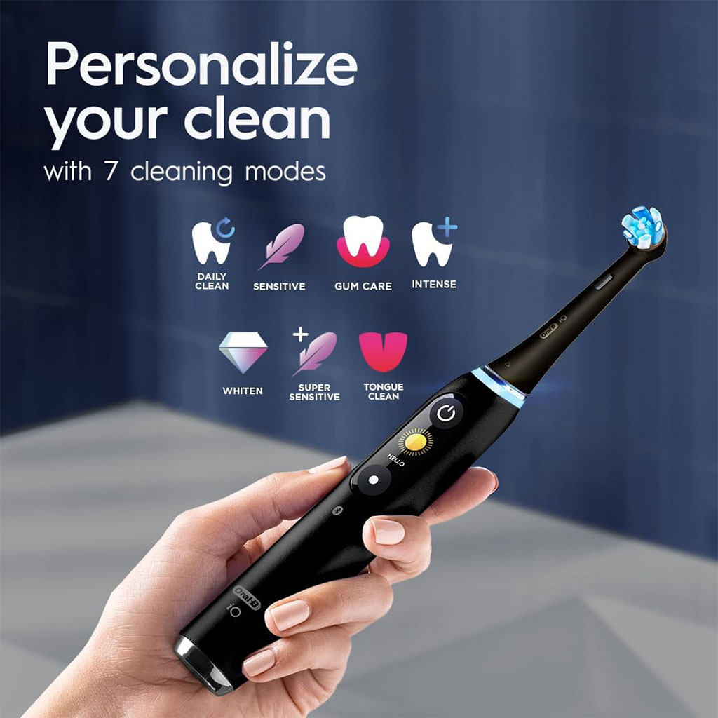 Oral B iO Series 9 Rechargeable Electric Toothbrush Black Onyx