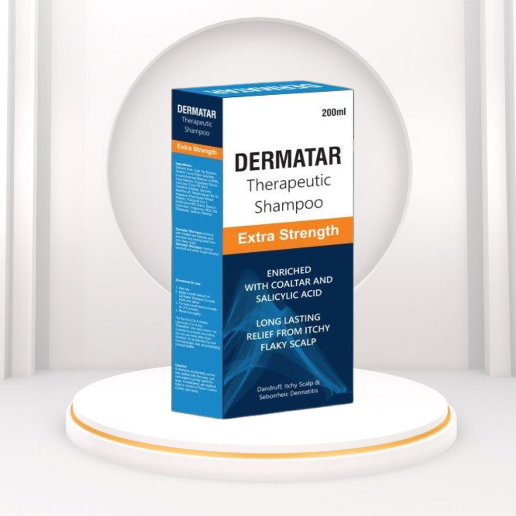 Dermatar Extra Strength Therapeutic Shampoo 200 mL